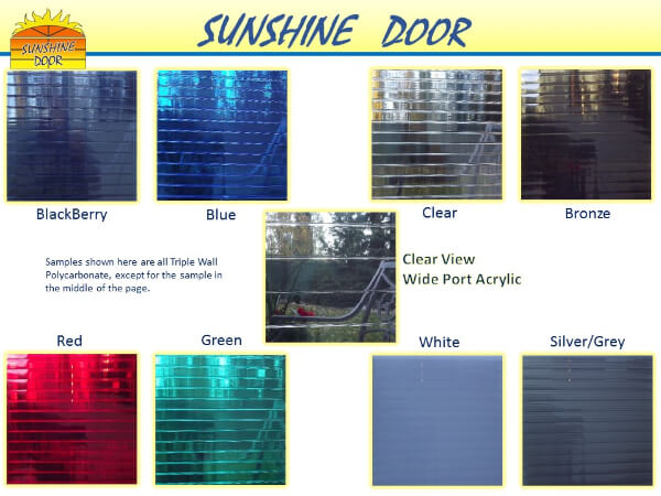 Sunshine Door colors